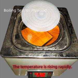 Boiling test for plywood