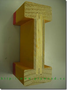 Formwork H20 Timber Beam, also called H20 Wood beam, I Joist, I beam, Wood H beam or Wood Girder