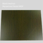 Black Walnut Melamine Faced MDF