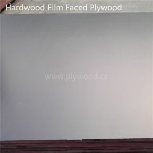 Hardwood film faced plywood