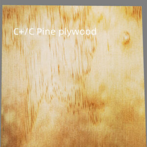 C+/C Pine plywood - Sanded & Flat